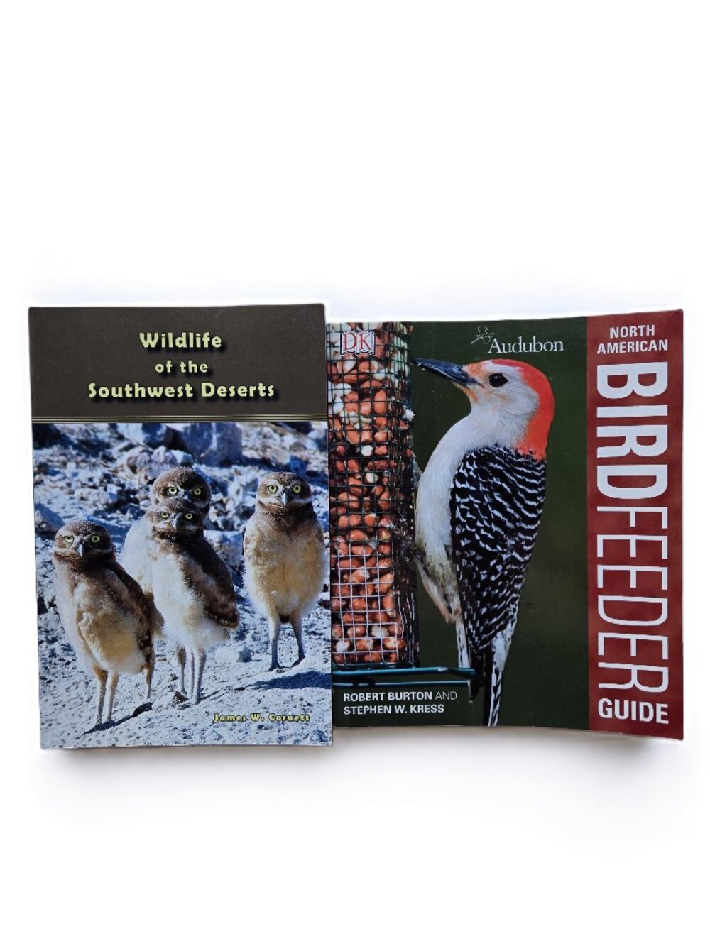 Set of 2 Books - Wildlife of the Southwest Deserts, Bird Feeder Guide